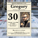 Search for humorous 30th birthday invitations Vintage