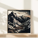 Search for vintage rocky mountains posters Camping