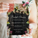 Search for country chic bridal shower invitations Flowers