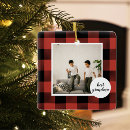 Search for red christmas tree decorations red buffalo plaid