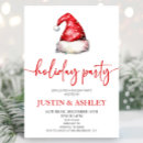 Search for black seasonal invitations Christmas holiday party