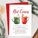Search for hot cocoa bar invitations Hot chocolate party