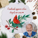 Search for cardinal photo christmas tree decorations Heaven
