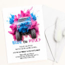 Search for car gender reveal invitations Pink