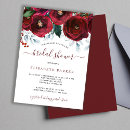 Search for winter floral bridal shower invitations Flowers
