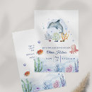Search for dolphin baby shower invitations Nautical