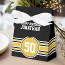 Search for black and gold favour boxes Birthday party