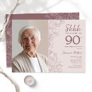 Search for dusty pink birthday invitations Floral