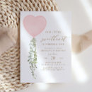 Search for eucalyptus birthday invitations Blush pink
