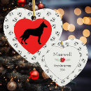Search for belgian malinois christmas tree decorations Dog lover