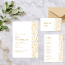 Search for gilded wedding invitations Elegant