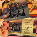 Search for beach arbor wedding invitations Seaside