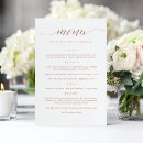 Search for rose gold menus Classic