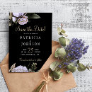 Search for lilac wedding save the dates Typography
