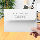 Search for business cards envelopes Black and white
