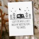 Search for family reunion cards Camping