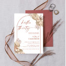 Search for boho 30th birthday invitations Thirty