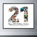 Search for unique birthday for him Photo collage