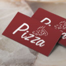 Search for pizza business cards Italian