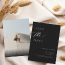 Search for black and white wedding save the dates Chic