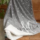Search for glitter blankets Sparkle