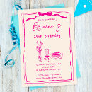 Search for pink ribbon invitations Vintage