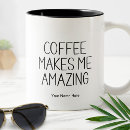 Search for coffe white mugs Typography