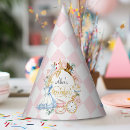 Search for birthday paper party hats Girl 1st birthday