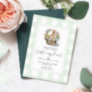 Search for egg basket invitations Bunny rabbit