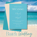 Search for ocean blue wedding invitations Elegant