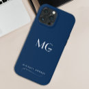 Search for navy monogram iphone cases Feminine