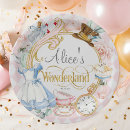 Search for alice wonderland white rabbit plates Whimsical