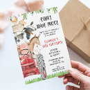 Search for red tractor birthday invitations Farmyard
