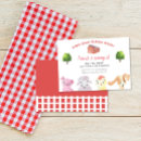 Search for barnyard birthday invitations Watercolor