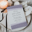 Search for amethyst wedding invitations Lavender