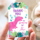 Search for thank you for stomping by Dino party