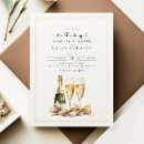 Search for elegant evening wedding invitations Classy