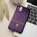 Search for elegant purple iphone cases Monogrammed