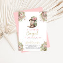 Search for pink cowgirl boots invitations Mother to be