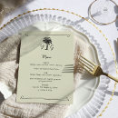 Search for palm tree menus Tropical