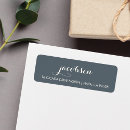 Search for upscale return address labels Grey