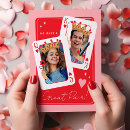Search for queen of hearts valentines day cards Red