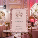 Search for tiara invitations Pink
