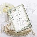 Search for rustic eucalyptus wedding invitations Classy modern minimal