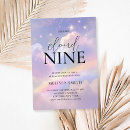 Search for clouds bridal shower invitations Pastel