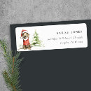 Search for dachshund dog return address labels Watercolor