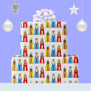 Search for three wise men wrapping paper Religious