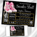 Search for sneakers birthday invitations Sneaker ball