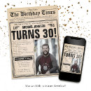 Search for 30 years old invitations Thirtieth