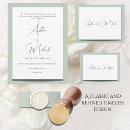Search for timeless wedding invitations Simple